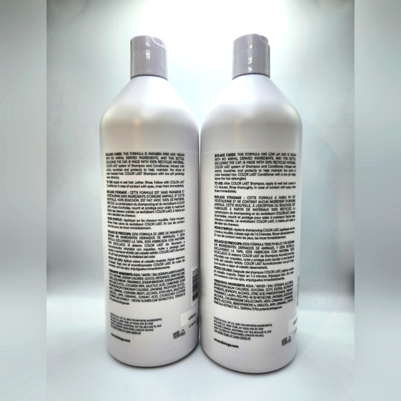 Biolage Color Last Shampoo &Conditioner for Color Treated Hair duo 33.8 fl oz/1L - Picture 2 of 2